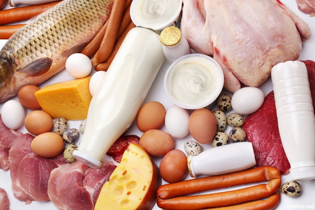 Alimentos proteicos para a dieta cetogénica